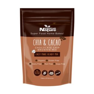 Creative Nature Gluten Free Chia & Cacao Brownie Mix 400g