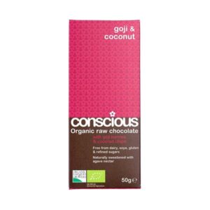 Conscious Chocolate Goji & Coconut 50g