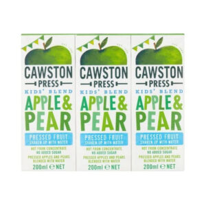 Cawston Press Kids' Blend Apple and Pear Multipack (3x200ml) X 6|Cawston Press Kids' Blend Apple and Pear Multipack 3 x 200ml  (Min. 6)|Cawston Press Kids' Blend Apple and Mango Multipack (3x200ml) X 6