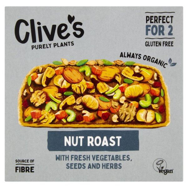 Clive's Nut Roast 280g|Clives Nut Roast 285g|Clives Nut Roast 285g