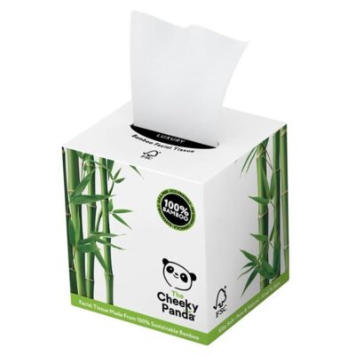 Cheeky Panda 100% Bamboo Facial Tissue Cube 3ply