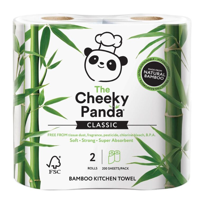 Cheeky Panda 100% Bamboo Kitchen Towel 2 Roll