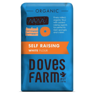 Doves Farm Organic Self Raising White Flour 1kg X 5