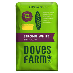 Doves Farm Organic Strong White Bread Flour 1.5kg X 5