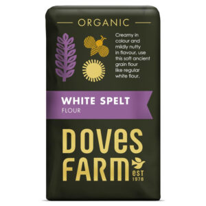 Doves Farm Organic Spelt White Flour 1kg X 5