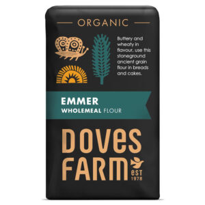 Doves Farm Emmer Flour Wholemeal 1kg X 5