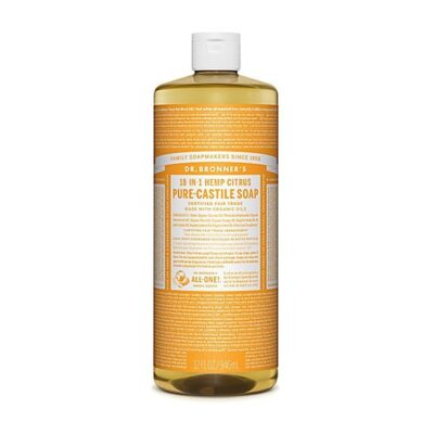 Dr Bronner Citrus Castile Liquid Soap
