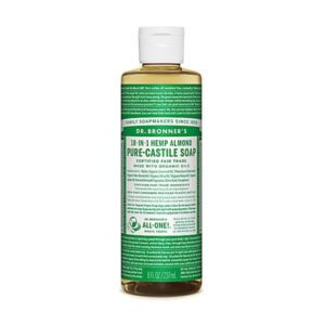 Dr Bronner Almond Castile Liquid Soap 237ml