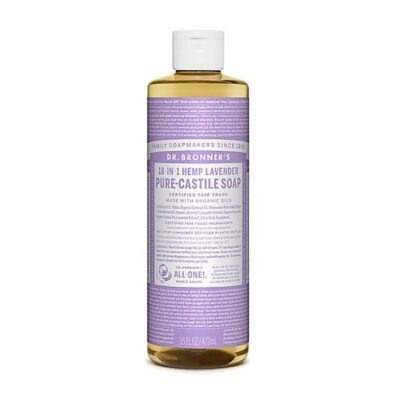 Dr Bronner Lavender Castile Liquid Soap