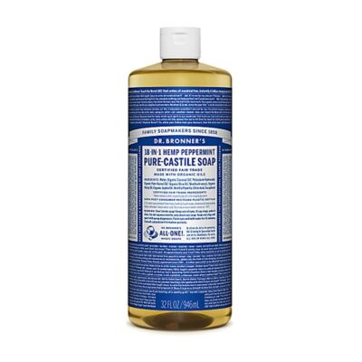 Dr Bronner Peppermint Castile Liquid Soap