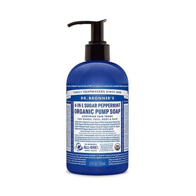 Dr Bronner Organic Shikakai Peppermint Soap