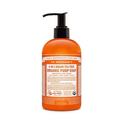 Dr Bronner Organic Shikakai Tea Tree Soap