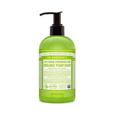 Dr Bronner Organic Shikakai Lemongrass Lime Soap
