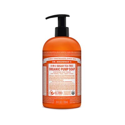 Dr Bronner Organic Shikakai Tea Tree Soap