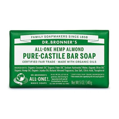 Dr Bronner Organic Almond Soap Bar