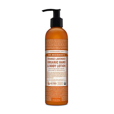 Dr Bronner Organic Orange Lavender Hand & Body Lotion