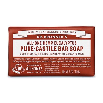Dr Bronner Organic Eucalyptus Soap Bar