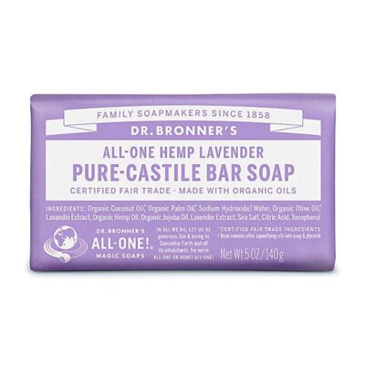 Dr Bronner Organic Lavender Soap Bar
