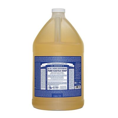 Dr Bronner Peppermint Pure Castile Liquid Soap