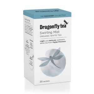 Dragonfly Tea Organic Swirling Mist White Tea 20 Sachets