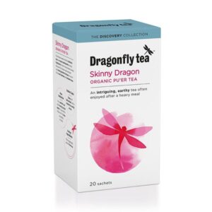 Dragonfly Tea Organic Skinny Dragon Pu'er Tea 20 Sachets