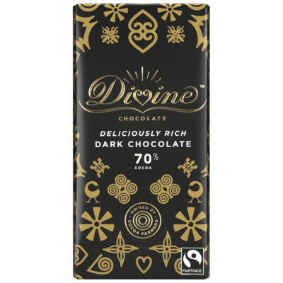 Divine Chocolate 70% Dark Chocolate