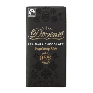 Divine Chocolate 85% Dark Chocolate 90g