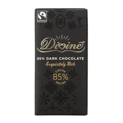 Divine Chocolate 85% Dark Chocolate