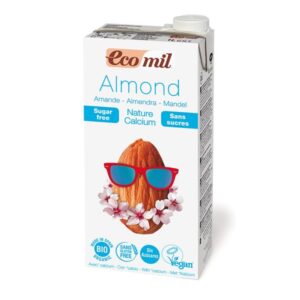 Ecomil Almond Natural Drink + Calcium 1L