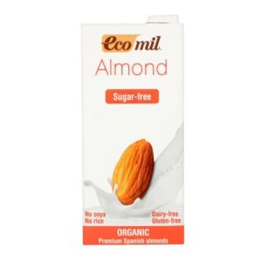 Ecomil Almond Drink + No Added Sugar 1L