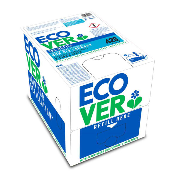 Ecover Refill Non-Bio Concentrated Laundry Liquid 15L BiB 428 washes