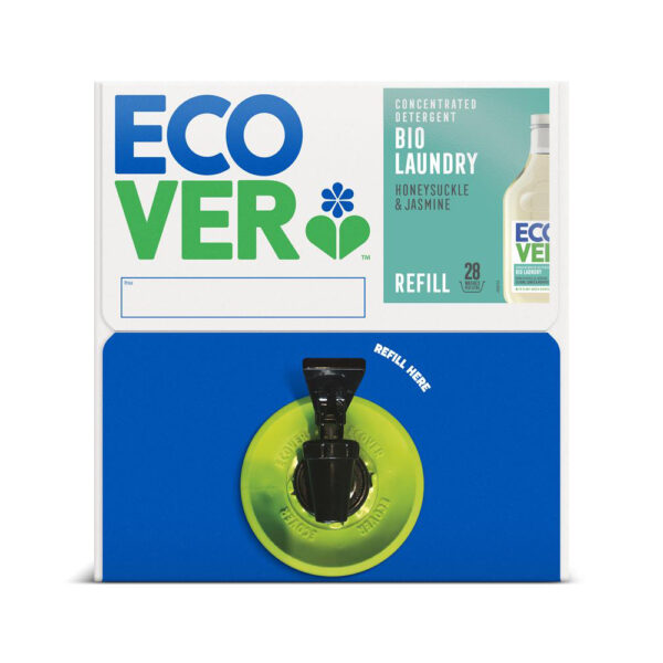 Ecover Refill Bio Concentrated Laundry Liquid 15L BiB 428 washes