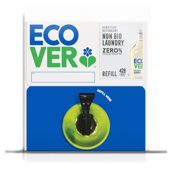 Ecover Zero Refill Laundry Liquid Concentrated 428 Washes 15L