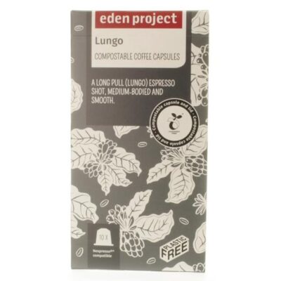 Eden Project Lungo Compostable Nespresso Capsules 10