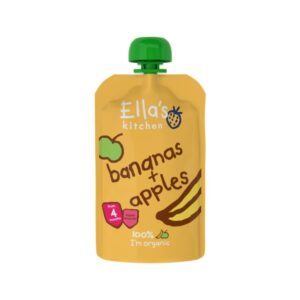 Ellas Kitchen Stage 1 Apples & Bananas 120g