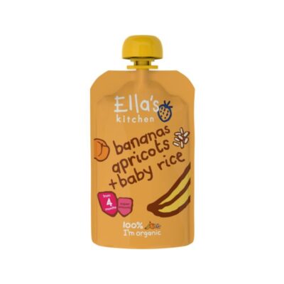 Ellas Kitchen Stage 1 Baby Rice - Banana & Apricot