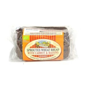 Everfresh Natural Foods Organic Sprout Carrot Raisin Bread 400g