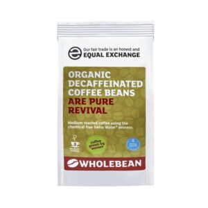 *On Offer* Equal Exchange Organic FairTrade Decaffeinated Coffee Beans 227g