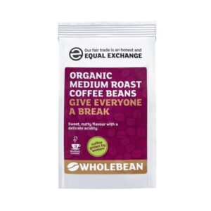 *On Offer* Equal Exchange Organic FairTrade Medium Roast Coffee Beans 227g