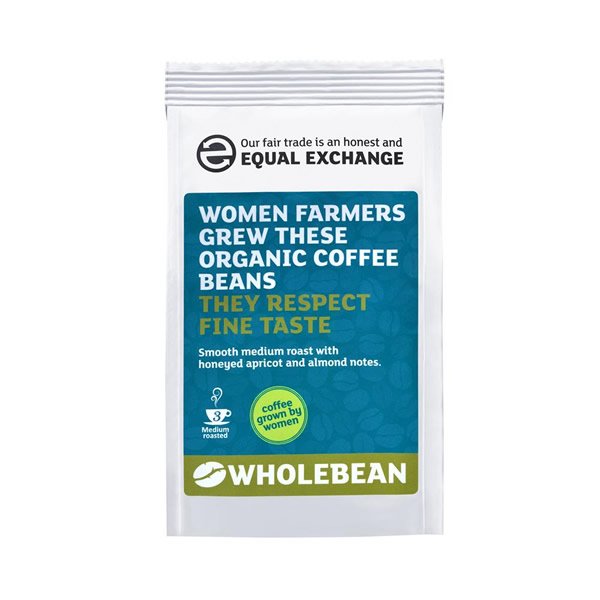 Equal Exchange Organic FairTrade Women Grew Coffee Beans 227g