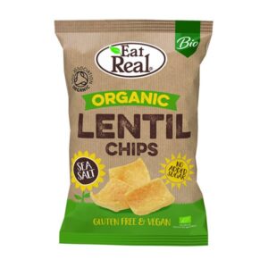 *On Offer* Eat Real Organic Lentil Chips Sea Salt 100g
