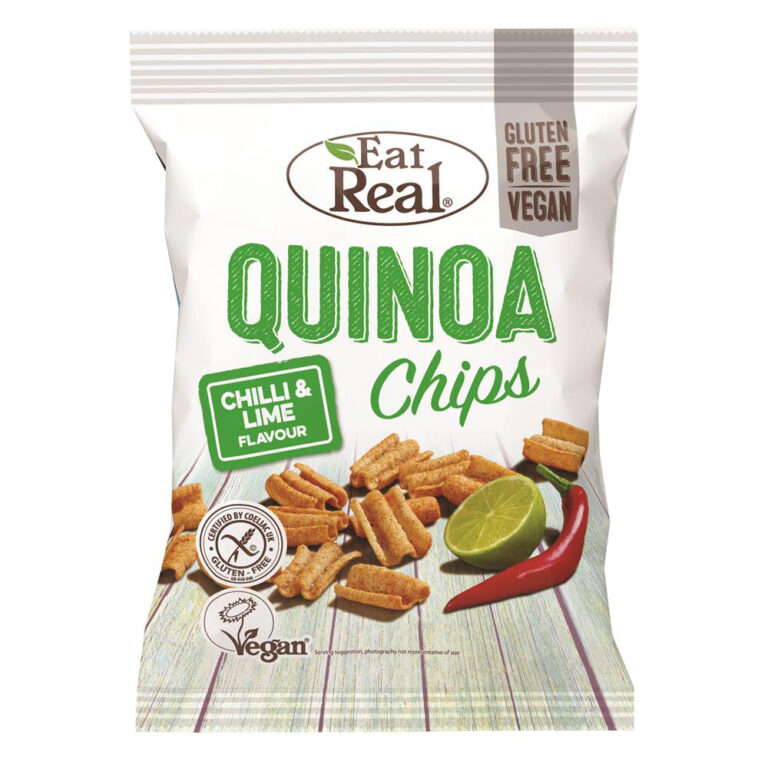 Eat Real Quinoa Chips Chilli & Lime