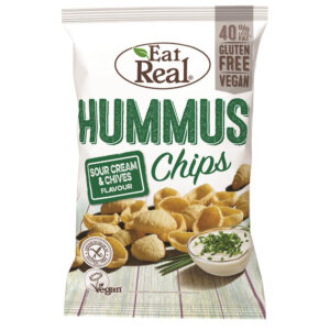 |Eat Real Hummus Chips Sour Cream & Chives 45g (Min. 12)