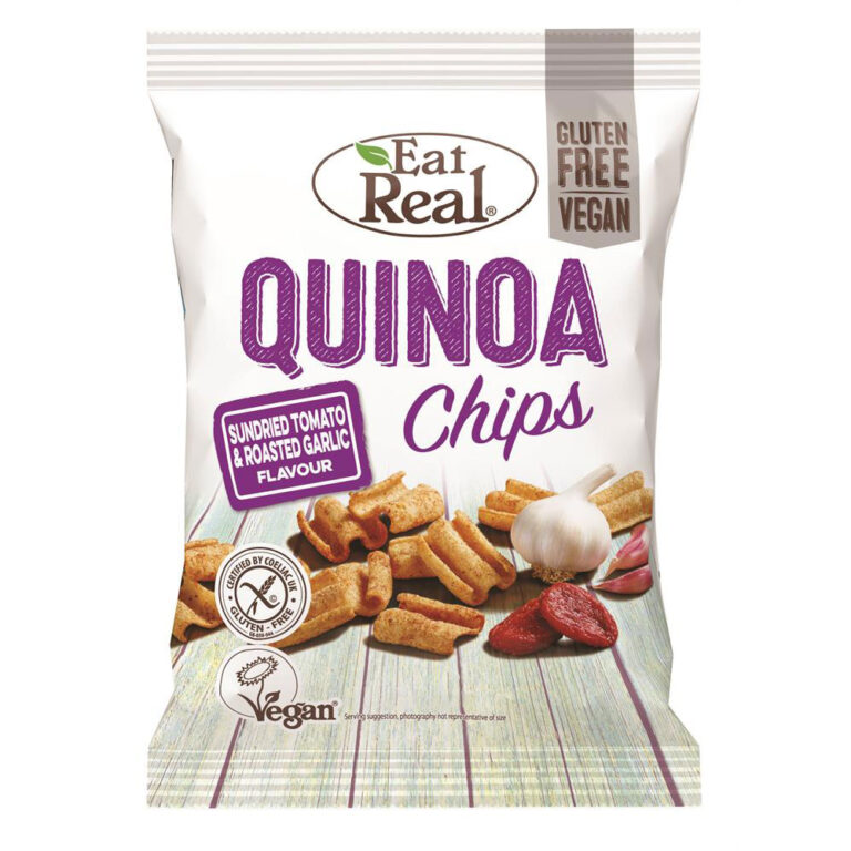Eat Real Quinoa Chips Tomato & Garlic