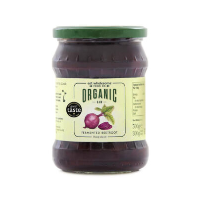 Eat Wholesome Organic Raw Fermented Sliced Beetroot