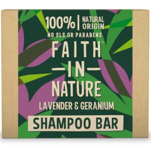 Faith in Nature Shampoo Bar Lavender & Geranium 85g