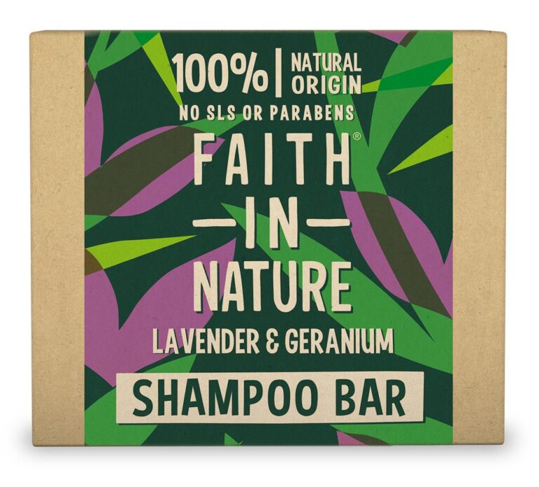 Faith in Nature Shampoo Bar Lavender & Geranium