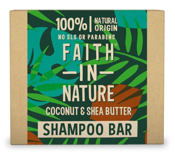 Faith in Nature Shampoo Bar Coconut & Shea Butter 85g