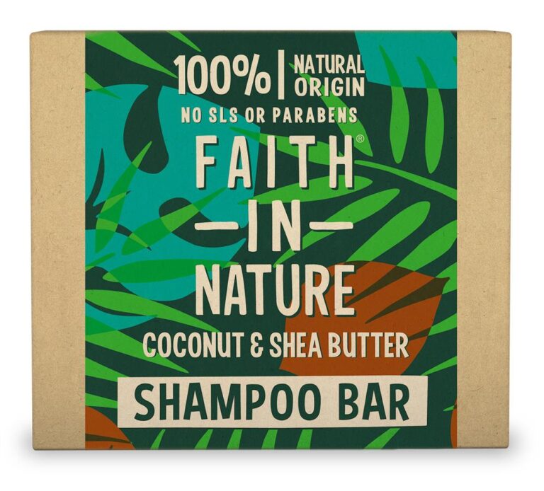 Faith in Nature Shampoo Bar Coconut & Shea Butter