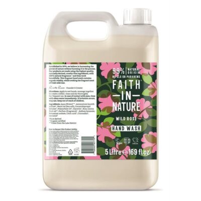 Faith in Nature Hand Wash Wild Rose